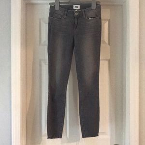 Paige Verdigo Ankle Gray Jeans